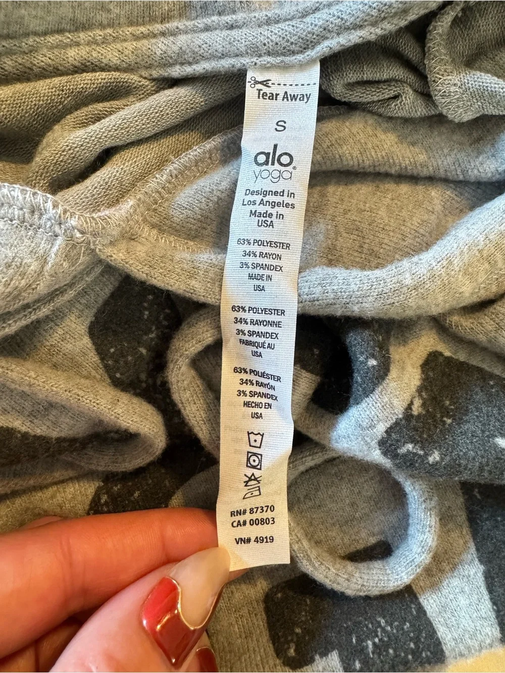 Alo YOGA crop sweatshirt (S)